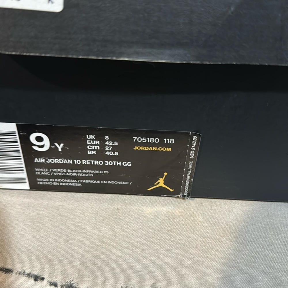 Jordan retro 10 mints